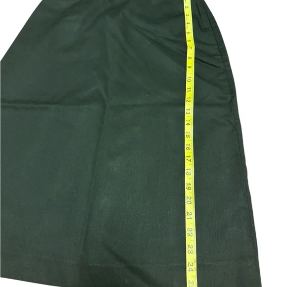 Banana Republic Skirt Womens 10 Black 100% Wool Lined VTG Y2K Pencil Mini Career - Picture 5 of 6